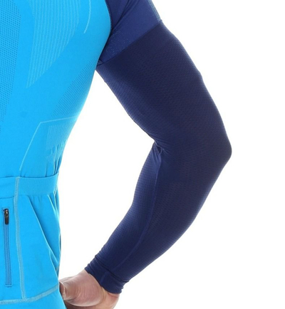 Mbulesa krahu për çiklizëm Brubeck 3D PRO SB10060, unisex, L–XL, blu