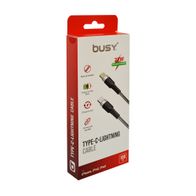 Busy Kabllo per iphone me Type C 1 m 27W Silver
