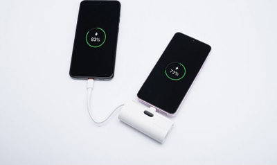 Powerbank Forcell F-Energy Power Plug F5K3, 5000mAh, PD 20W Type C, i bardhë