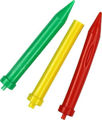Set gjilpëra quilling Titanum Needle, 3 copë, shumëngjyrëshe