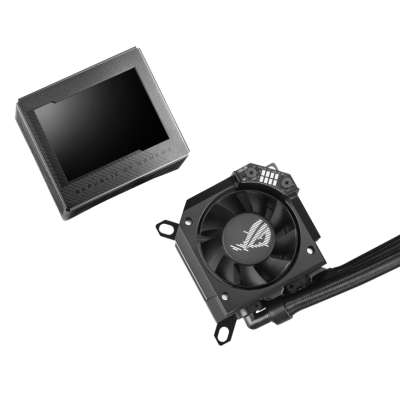 Ftohës me ujë ASUS ROG RYUJIN III 360, i zi