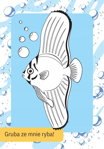 Libër ngjyrosës me tatuazhe Little Fish, tatuazhe që ndriçojnë në errësirë, për fëmijë