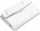 Ponço banjo Sensillo Bath Poncho, 55x60 cm, pambuk frotir, e bardhë