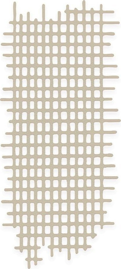 Matrice prerëse dpCraft Cutting Machine Die Grid, dizajn rrjete, metalike, argjendtë