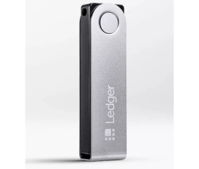 Pajisje për kriptovaluta Ledger Nano X, e zezë