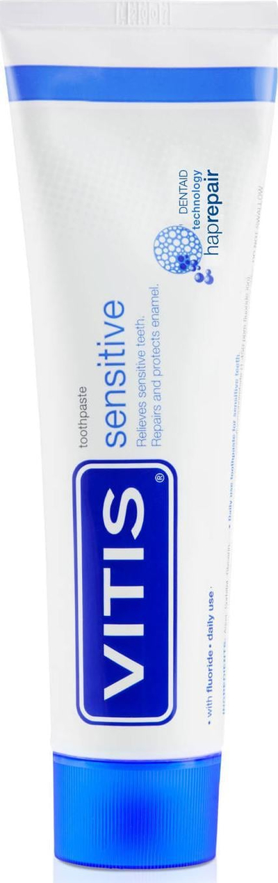 Паста за заби Vitis Sensitive Vitis Pharma, 100 ml, за чувствителни заби