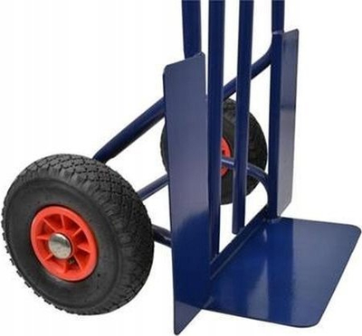 Karrocë dore GEKO, mban deri 200 kg, rrota 350x180 mm, e kuqe