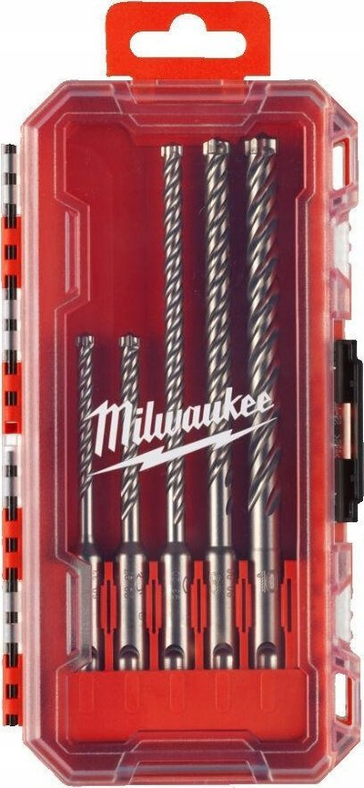 Set sfurqesh betoni Milwaukee SDS Plus MX4, 5 copë, 5.5 mm