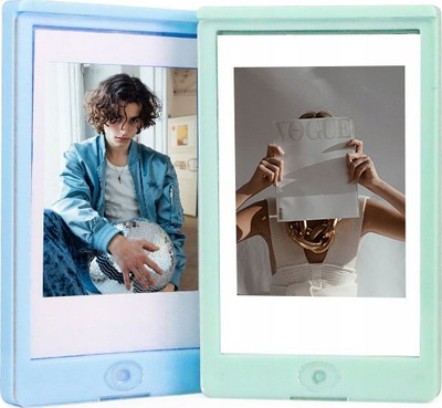 Kornizë magnetike për foto LoveInstant Fridge, për Fuji Instax Mini 11, 5.4 x 8.6 cm, e gjelbër