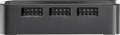 HUB për karikim Thermaltake 3x USB-A + 3x USB-A 2.0, i zi