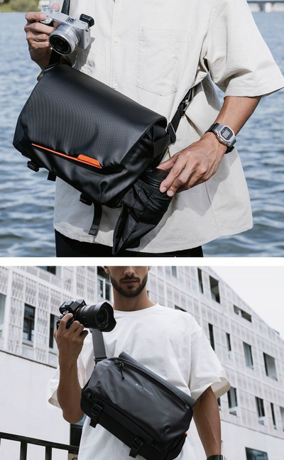 Çantë fotografike K&F Concept Sling Urban Wander 10L, KF13.213, e zezë