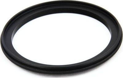 Фотографски адаптер KiwiFotos обратен прстен, 49mm во 52mm, метален, црн
