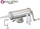 Mbushës salsiçesh Sausage Stuffer EH-6911 EB-3191, 2.5kg, manual, argjendtë