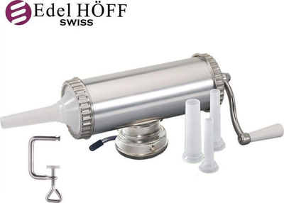 Mbushës salsiçesh Sausage Stuffer EH-6911 EB-3191, 2.5kg, manual, argjendtë