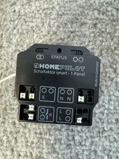 Aktuator i zgjuar HOMEPILOT 11941001, 1 kanal, 230V 3600W, i zi