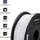 Filament 3D Qoltec Professional PLA Pro, 1.75mm, 1kg, i bardhë