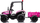 Traktor elektrik për kalamaj Lean Sport BLT-206, bateri 24V, me telekomandë, rozë
