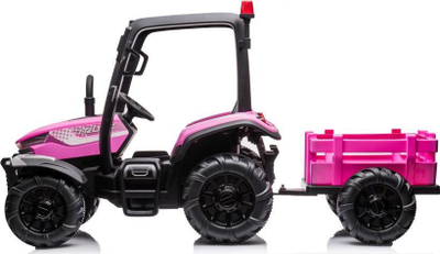 Traktor elektrik për kalamaj Lean Sport BLT-206, bateri 24V, me telekomandë, rozë