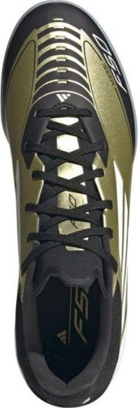 Këpuca futbolli Adidas F50 League Messi Turf IG9282, për bar sintetik, ngjyrë e artë