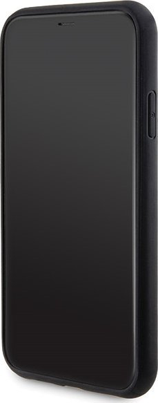 Заштитен сет Guess 4G Metal Logo за iPhone 11 6.1", надворешна батерија 5000mAh, црн