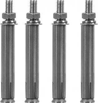 Set montimi Malatec 23844 për hamak, mban deri 250 kg, metal