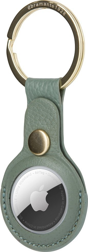 Mbajtëse çelësash për AirTag Dbramante1928 Copenhagen, jeshile gold