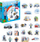 Set i magnetëve për frigorifer Alexander Police 023695, 22 copë