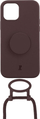 Futrollë Just Elegance PopGrip për iPhone 11 XR, TPU, me rrip, truffle