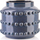 Vazo dekorative MONDEX MIGLIORE, qeramike, 24x24x21.5cm, blu