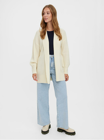 Triko Vero Moda VMNONAME Regular Fit, bezhё