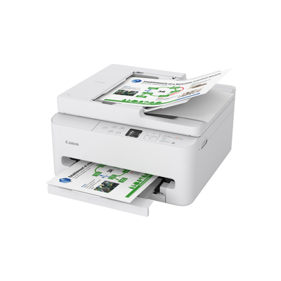 Мултифункционален печатач Canon PIXMA TS7550i, Wi-Fi, ADF, бел