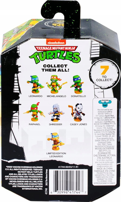 Lodër figurë Treasure X TMNT Sewer Rescue, 1 figurë, me ooze, shumëngjyrëshe