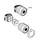 Set drita biçiklete everActive BL-X3R, LED, 3 modalitete, e zezë