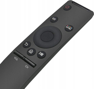 Pilot TV Samsung RM-L1350 Smart, universal për TV HD, UHD, 4K, i zi