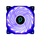 Ventilator PC Spacer SPFC-120-3P-BL, 120mm, kushineta hidraulike, LED blu