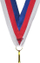Fjongo për medalje Tryumf, 11mm, e kuqe/bardhë/kaltër