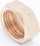 Kapak fundi bronxi Brass End Cap, 1/2", me filetë, i lustrosur