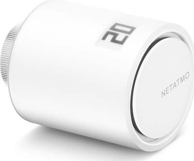 Valvulë rrezatimi inteligjente Netatmo, shtesë, e bardhë