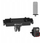Mbajtës quick release Puluz PU769B, montim 1/4", për GoPro dhe Insta360, i zi