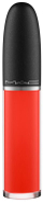 Течен кармин MAC Retro Matte Liquid Lipcolour, Quite the Standout, мат, црвено-портокалов