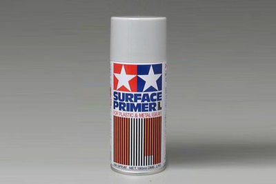 Primer aerosol Tamiya, i hirtë, 180ml