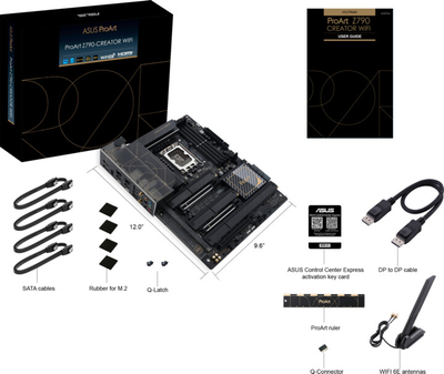 Pllakë amë ASUS PROART Z790-CREATOR WIFI - Intel Z790