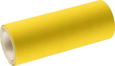 Letër gërryese në rrotull K220, 2.5 m, 115 mm, e verdhë