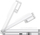 Karikues wireless Mobile Origin Qi2 CompactStand 3in1, MagSafe, palosës, i bardhë argjend