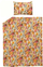 Set shtrati Domoletti Cotton Flowers, 140x200 cm, motiv me lule, shumëngjyrësh
