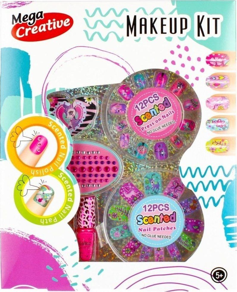 Set make up për fëmijë Mega Creative Beauty Set, paletë aksesorësh, plastikë, shumëngjyrësh