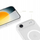 Mbrojtëse telefoni Tech-Protect MagFlex MagSafe, për iPhone 17 Pro, transparente matte