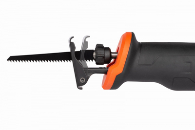 Sharrë reciproke pa kabllo Powerplus POWXG2025, 20V Li Ion, me bateri dhe karikues, portokalli