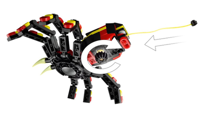 Set lodër LEGO Creator 3in1 31159 Wild Animals Spider, për fëmijë, shumëngjyrësh
