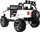 Makine elektrike lodër Ramiz Jeep Monster, off road, për kalamoj, e bardhë